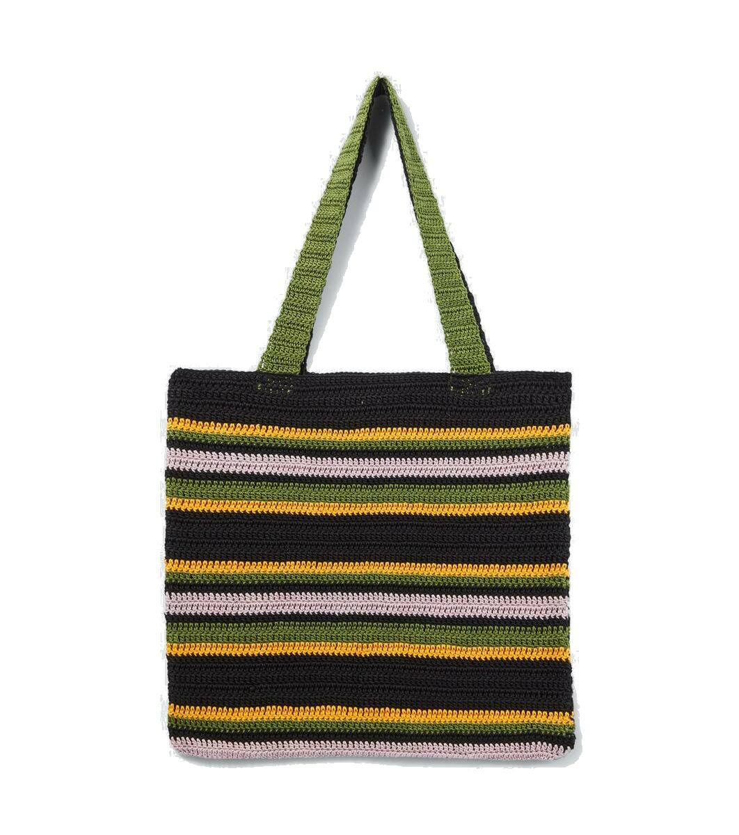 Bode Multicolor Village Stripe Tote Bode