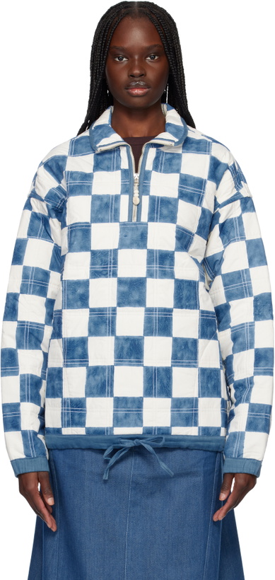 Photo: Story mfg. Blue & White Mineral Jacket