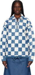 Story mfg. Blue & White Mineral Jacket