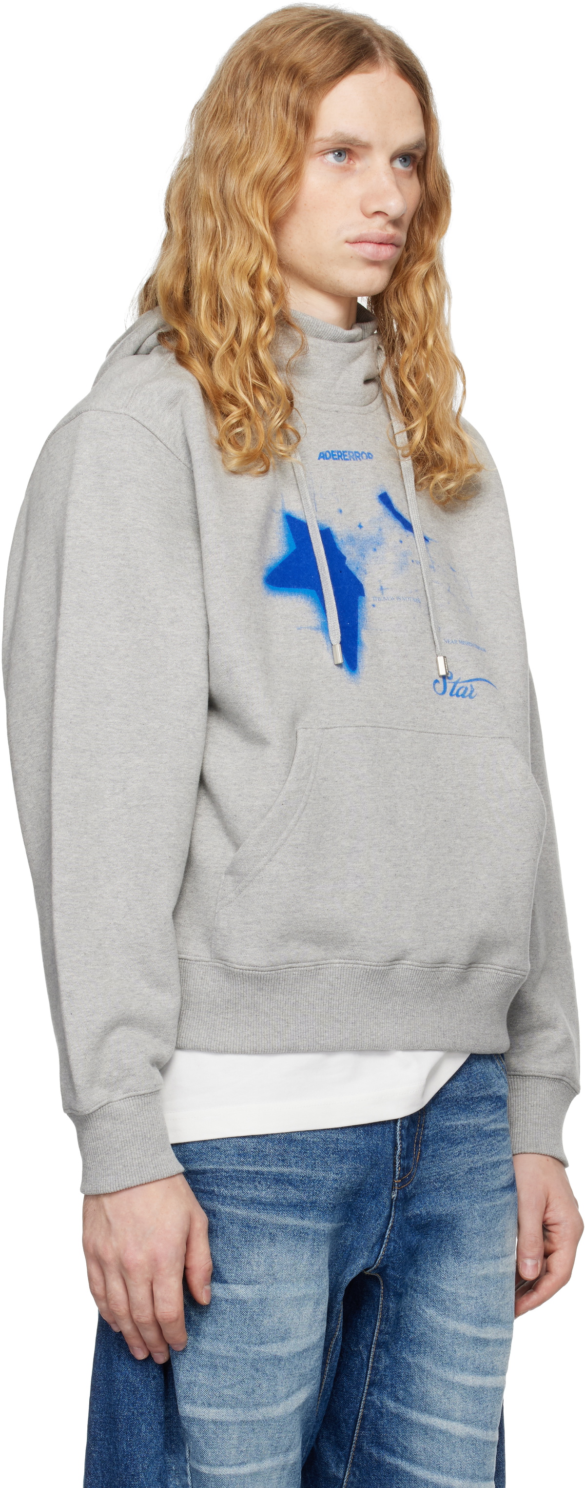 【ADER ERROR】 Sweatshirt Product. 35 ADER error Gray Product. 35 Hoodie ADER error