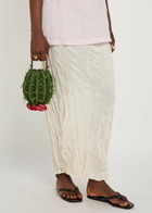 Anya Hindmarch Cactus Raffia and Leather Cross-body bag - Khaki - One Size