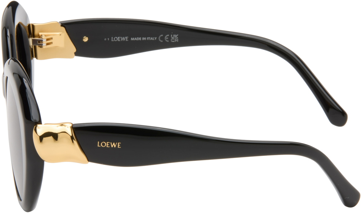 LOEWE Black Coil Butterfly Sunglasses