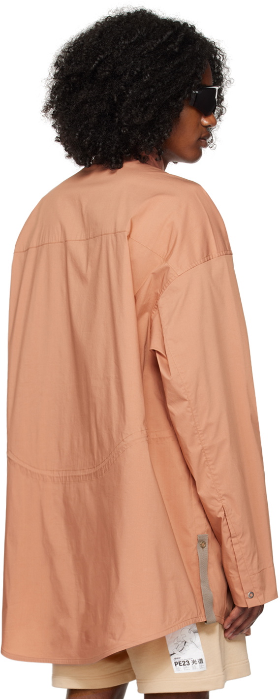 A. A. Spectrum Tan Flight Overshirt Shirt