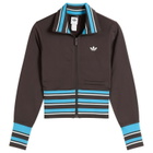 Adidas Women's Vintage Track Top in Aurora Coffee