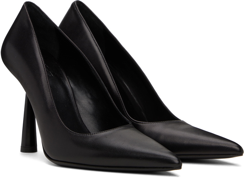 GIABORGHINI Black Balantine Heels