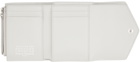 Maison Margiela Off-White Patent Envelope Wallet