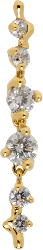 Photo: Maria Black Gold Arctic Medium Single Earring