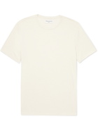 Officine Generale - Garment-Dyed Slub Cotton-Blend Jersey T-Shirt - Neutrals