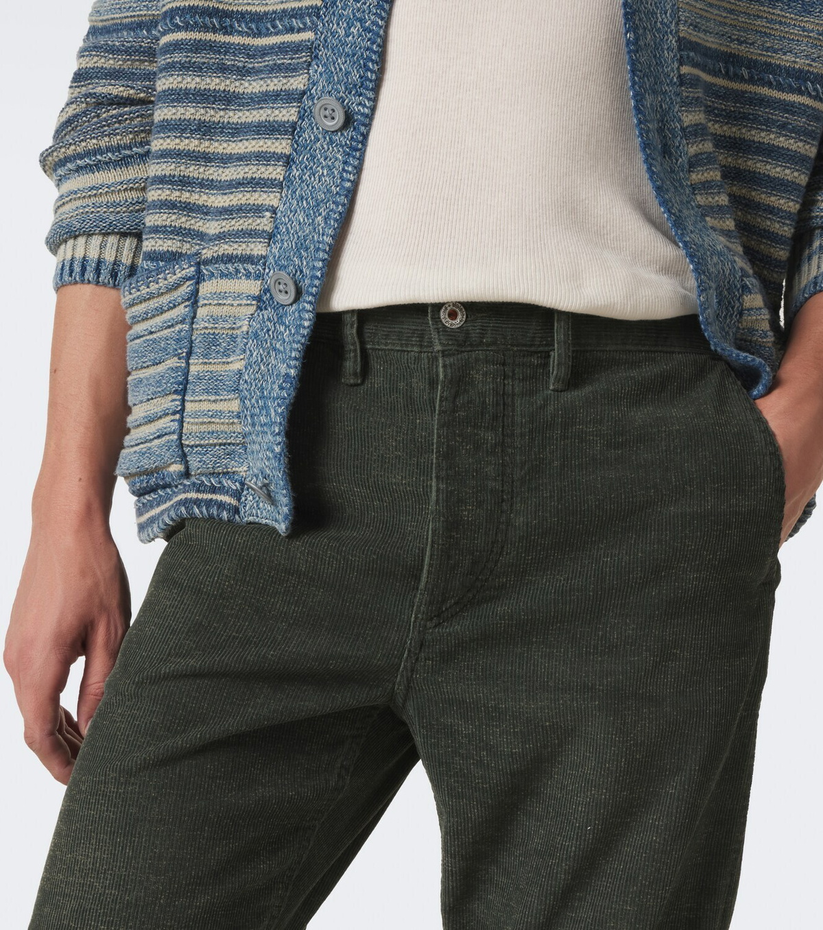 RRL Cotton corduroy straight pants