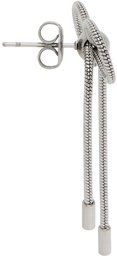 Marland Backus Silver Bow Earrings