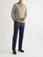 Kingsman - Cashmere Polo Shirt - Neutrals