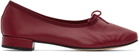 Repetto SSENSE Exclusive Red Danse Ballerina Flats