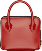 COMME des GARÇONS WALLETS Red Handles Medium Zip Wallet