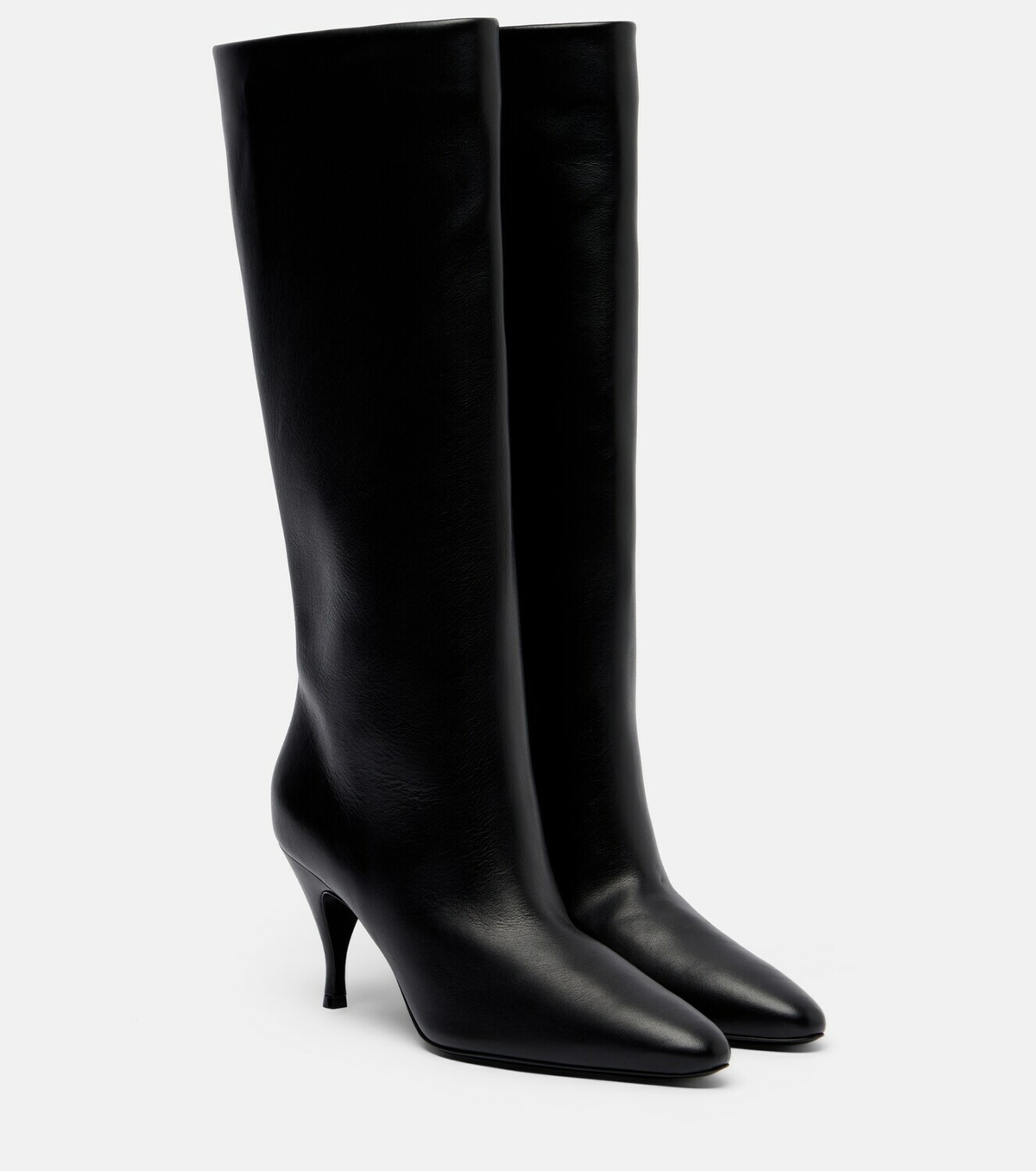 Herbert Levine Silhouette leather knee-high boots