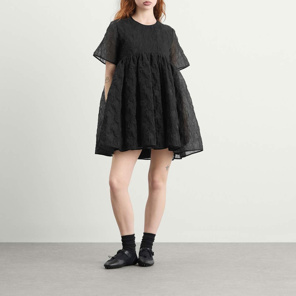 Cecilie Bahnsen Women's Britney Dress in Black