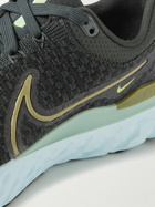 Nike Running - React Infinity Run 3 Flyknit Sneakers - Green