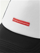 Stockholm Surfboard Club - Logo-Appliquéd Stretch and Mesh Trucker Cap