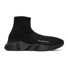 Balenciaga Black Speed High-Top Sneakers