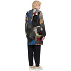 By Walid Multicolor Cashmere Repatch Miro Cardigan