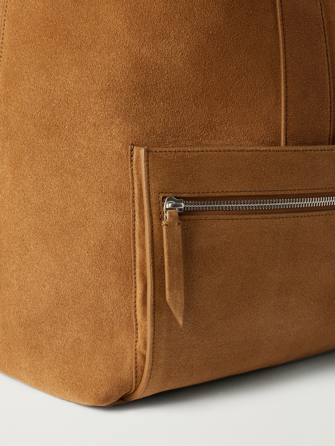 Métier - Racer 53 Suede Weekend Bag - Brown