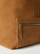 Métier - Racer 53 Suede Weekend Bag - Brown