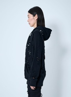 Sia Arnika Slit Zip-Up Hooded Sweatshirt