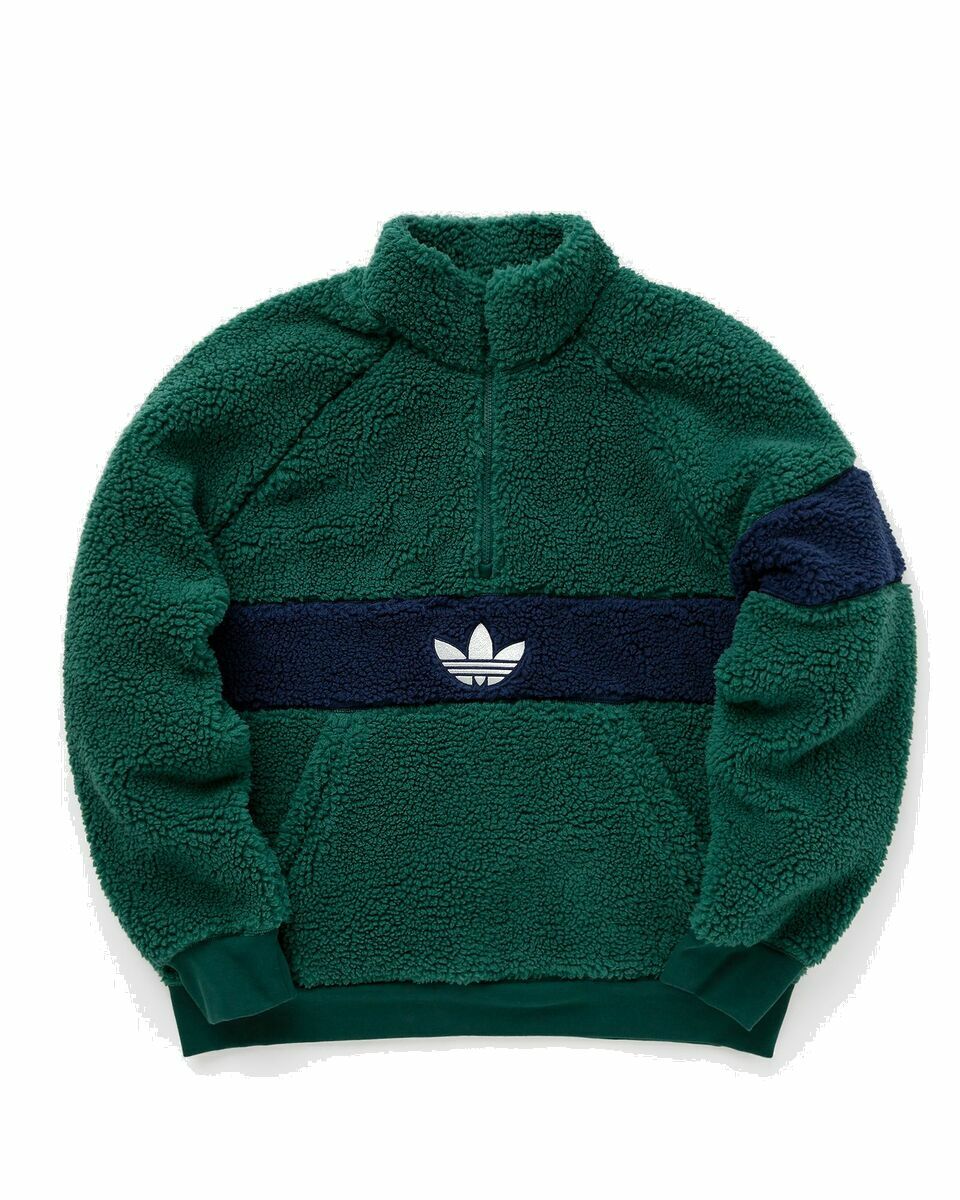 Photo: Adidas Wntr Fleece Jkt Green - Mens - Fleece Jackets