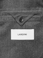 Lardini - Stretch Wool and Cashmere-Blend Flannel Suit Jacket - Gray