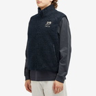 By Parra Men's Chest Alien Vest in Midnight Blue