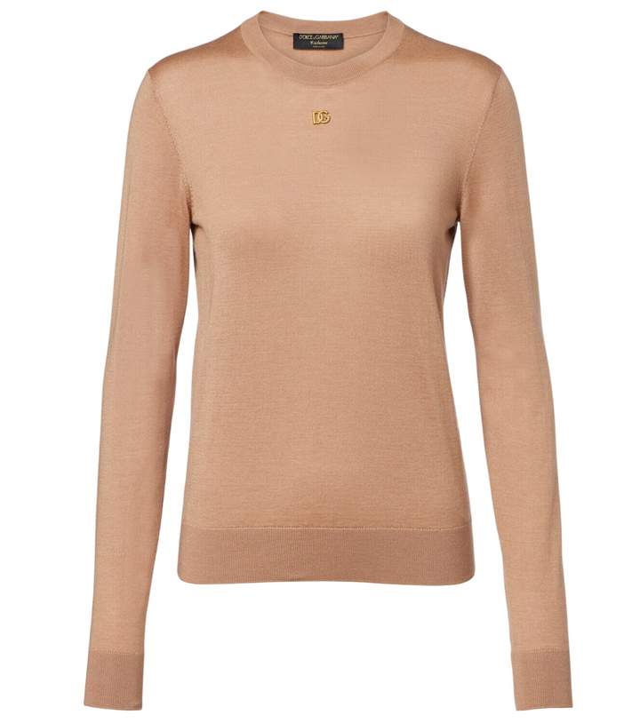 Photo: Dolce&Gabbana DG cashmere and silk sweater