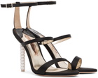 Sophia Webster Black Rosalind Heeled Sandals
