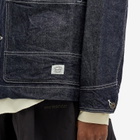 Snow Peak Women's Recycled Cotton Denim Jacket in Indigo