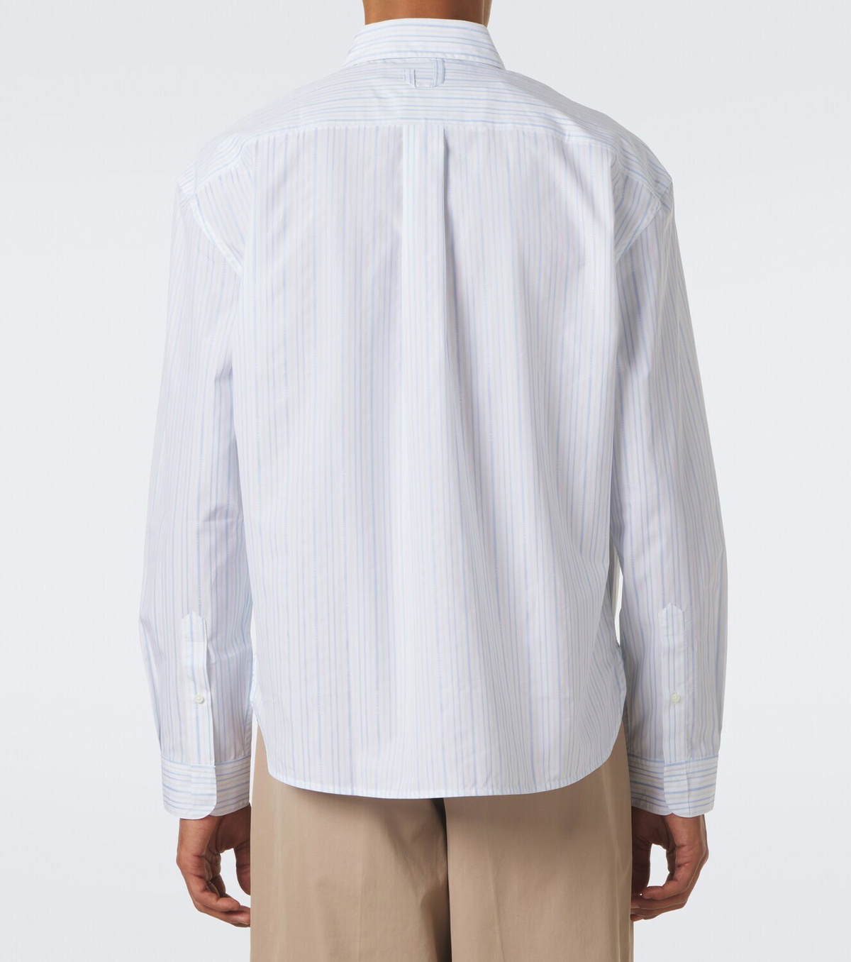 Jacquemus Simon striped cotton shirt