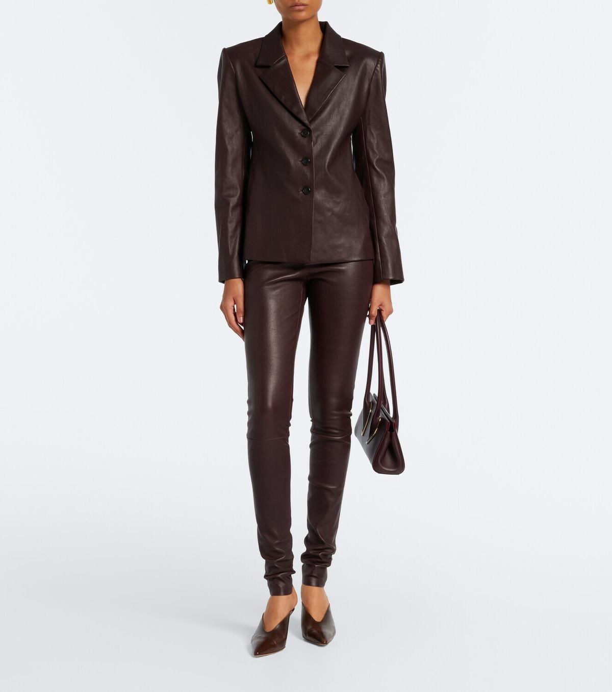 Stouls Helly leather blazer