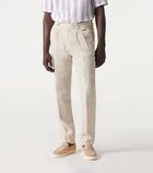 Brunello Cucinelli Linen slim pants