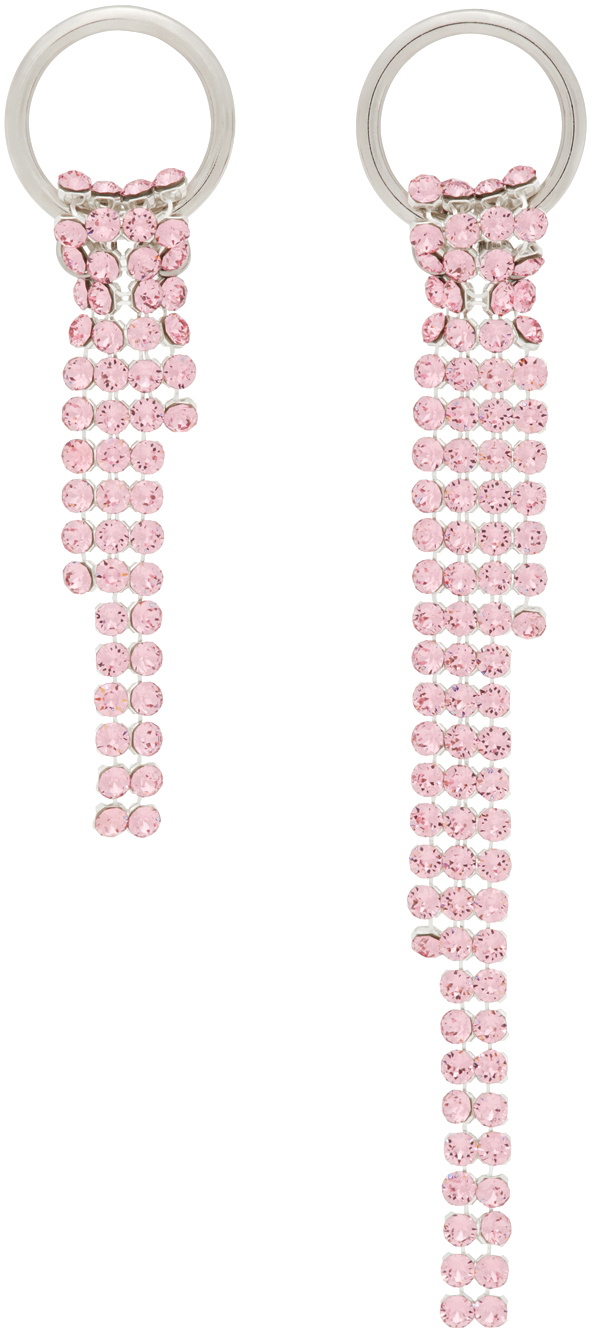 Justine Clenquet SSENSE Exclusive Silver & Pink Shanon Justine Clenquet SSENSE Exclusive Silver & Pink Shanon