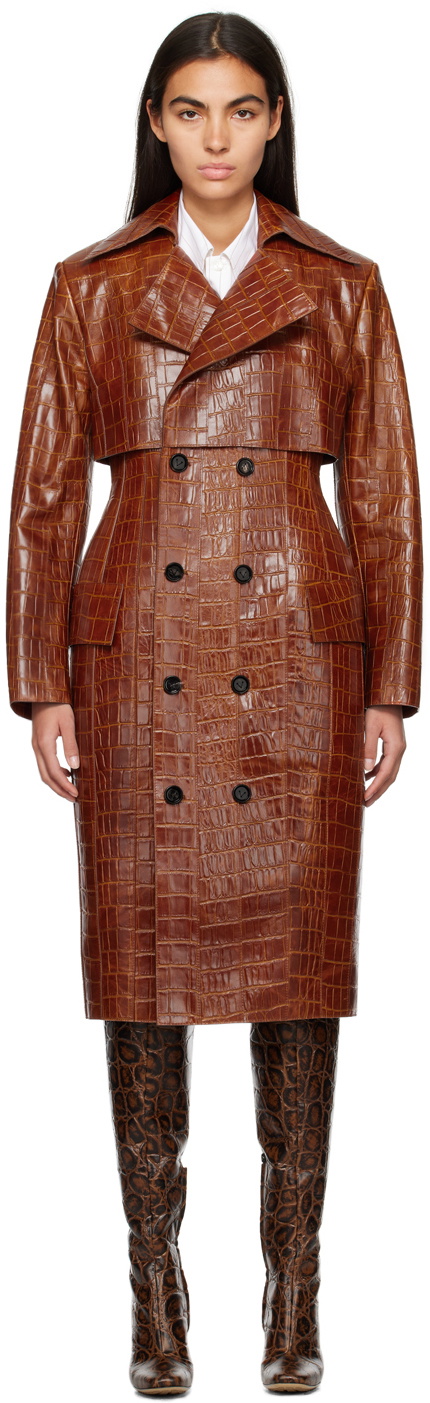 Crocodile hot sale trench coat