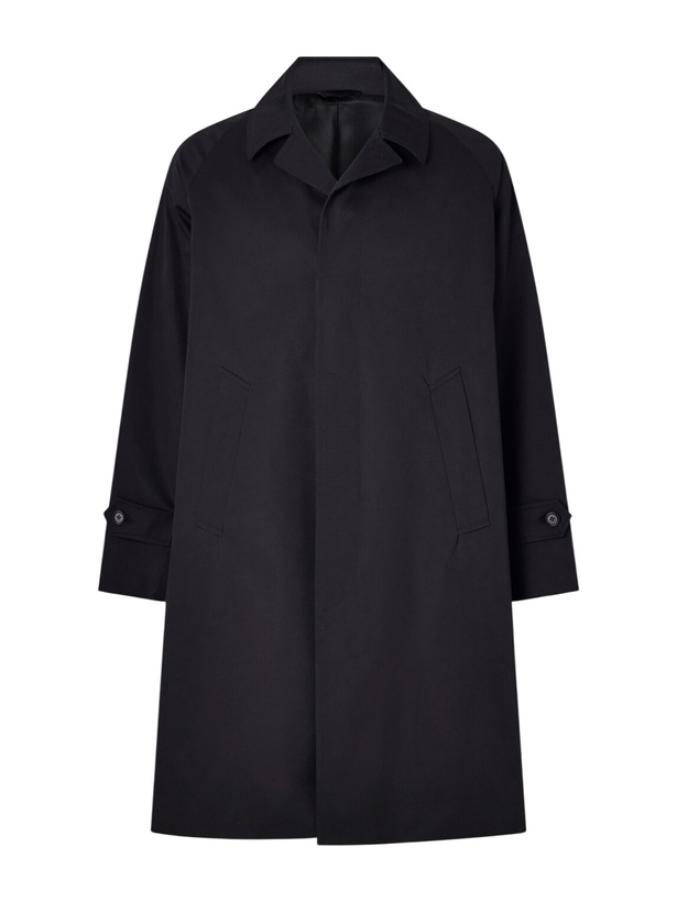 Photo: De Petrillo - Structured Cotton-Blend Coat - Black