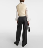 Thom Browne Striped wool sweater vest