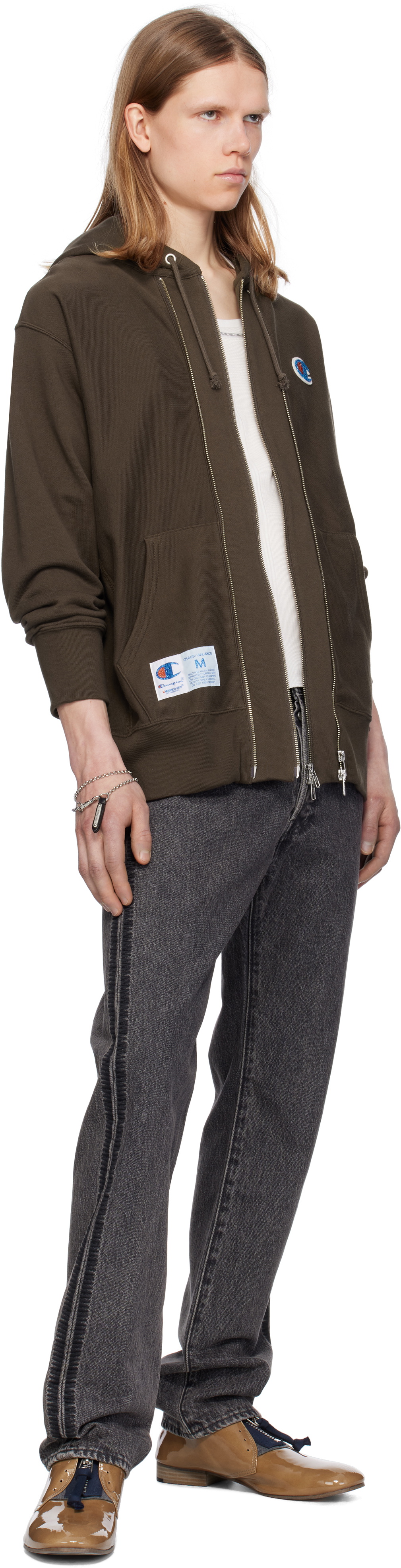 UNDERCOVER Brown Champion Edition UC1E4811 Hoodie