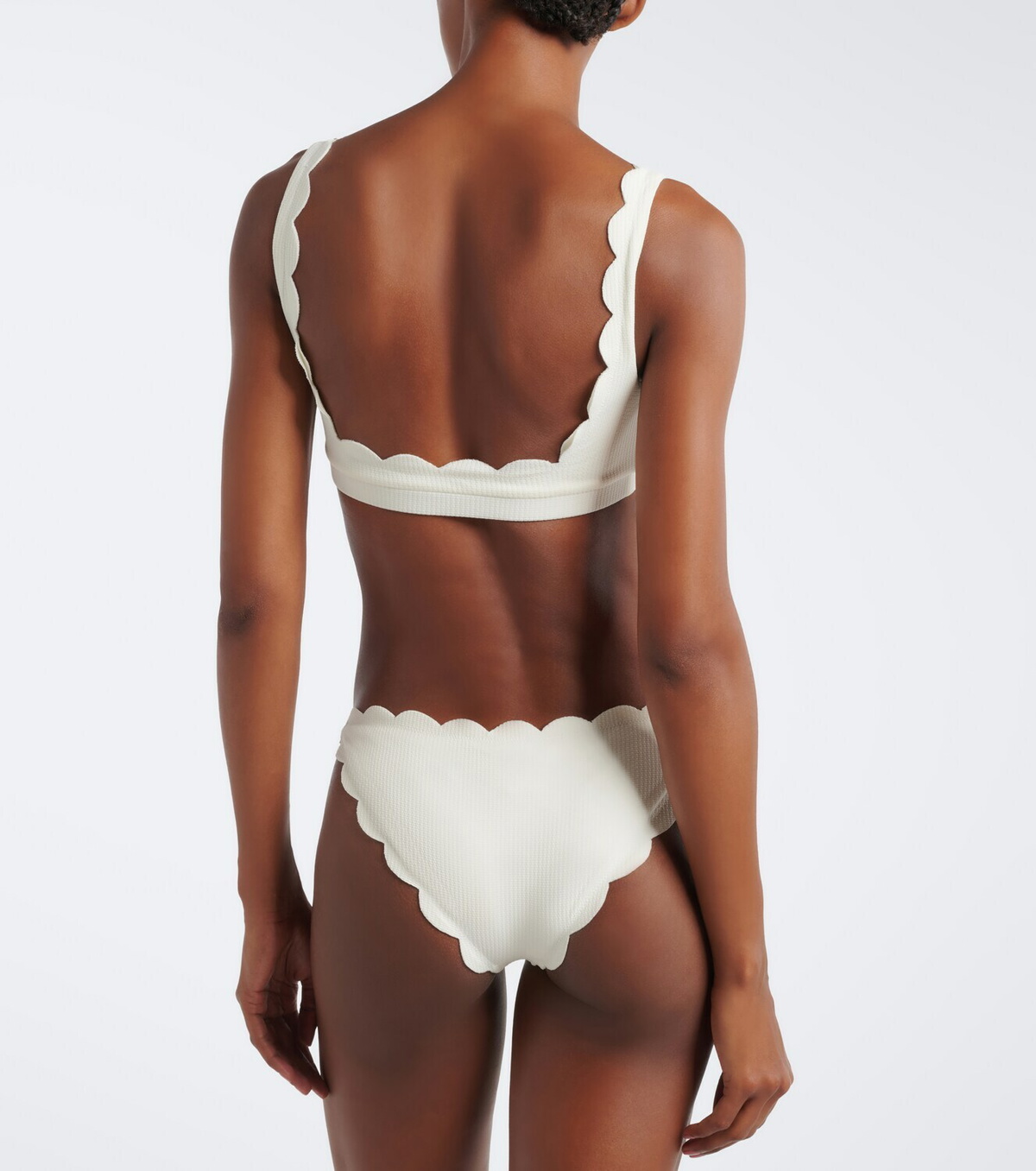 Marysia Mini Palm Springs scalloped bikini top