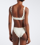 Marysia Mini Palm Springs scalloped bikini top