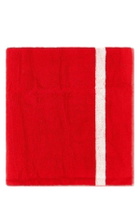 Kenzo Red Terry Fabric Beach Towel
