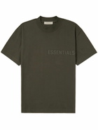 FEAR OF GOD ESSENTIALS - Logo-Appliquéd Cotton-Jersey T-Shirt - Green