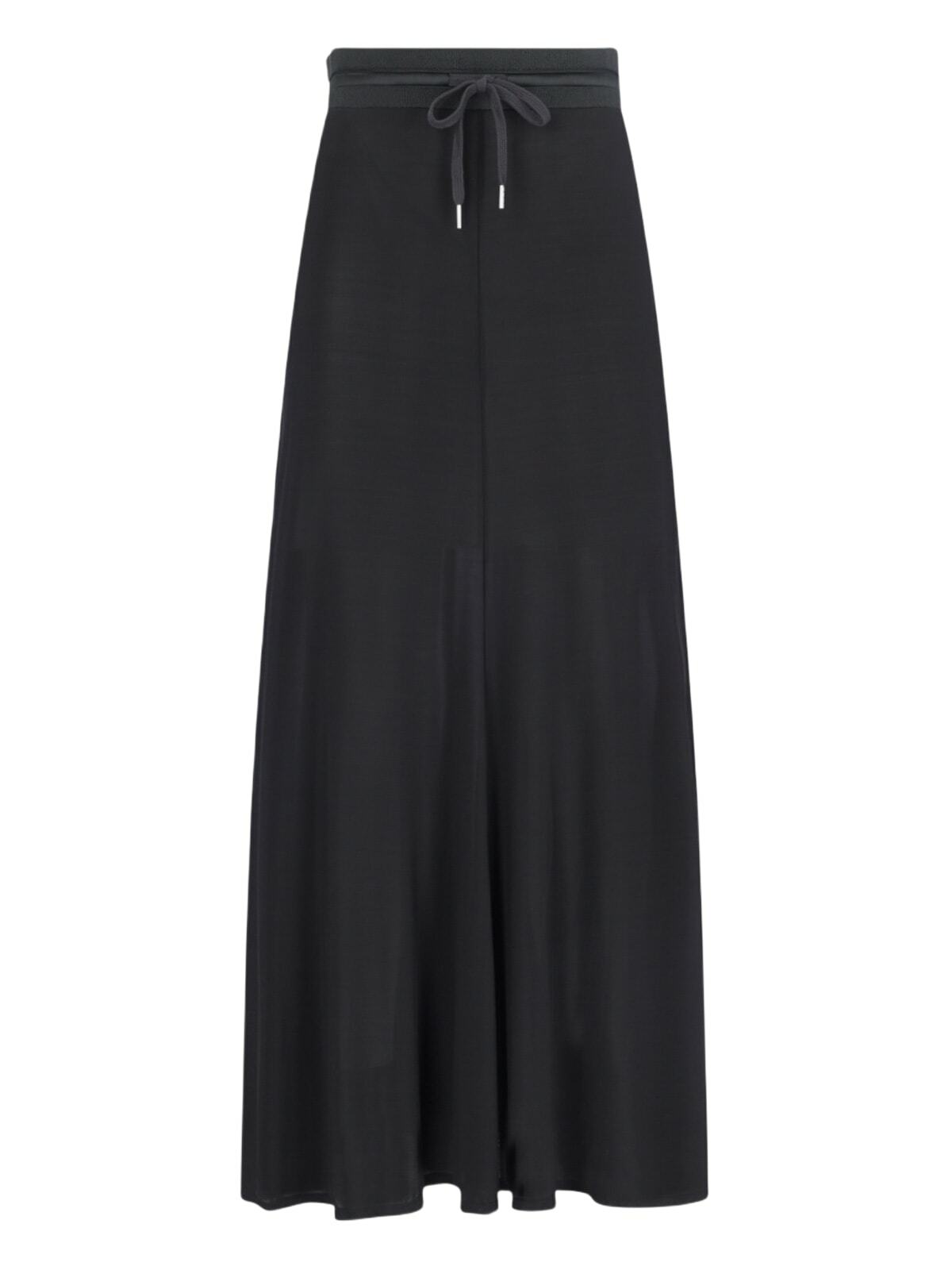 Helmut Lang Semi-transparent Maxi Skirt