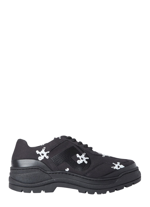 Photo: Phileo Basalt White Flower Lace-Ups