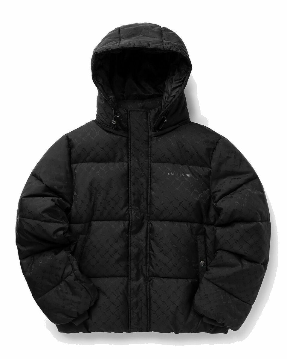 Photo: Daily Paper Monogram Puffer Jacket Black - Mens - Down & Puffer Jackets