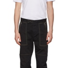 Givenchy Black Zippered Cargo Trousers
