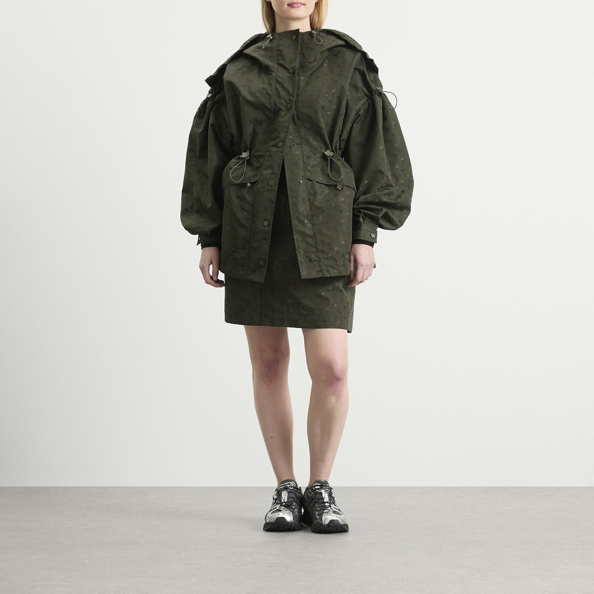 Cecilie Bahnsen Women's Dennon Jacket in Olive