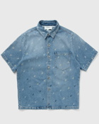 Axel Arigato Miles Shirt Blue - Mens - Shortsleeves